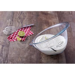 Gifi Bol à mixer gradué Ocuisine verre transparent