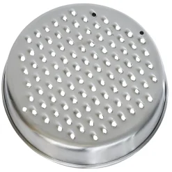 Gifi Bol à mixer inox avec base silicone et 3 râpes Ø22xH11,2cm