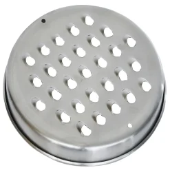 Gifi Bol à mixer inox avec base silicone et 3 râpes Ø22xH11,2cm