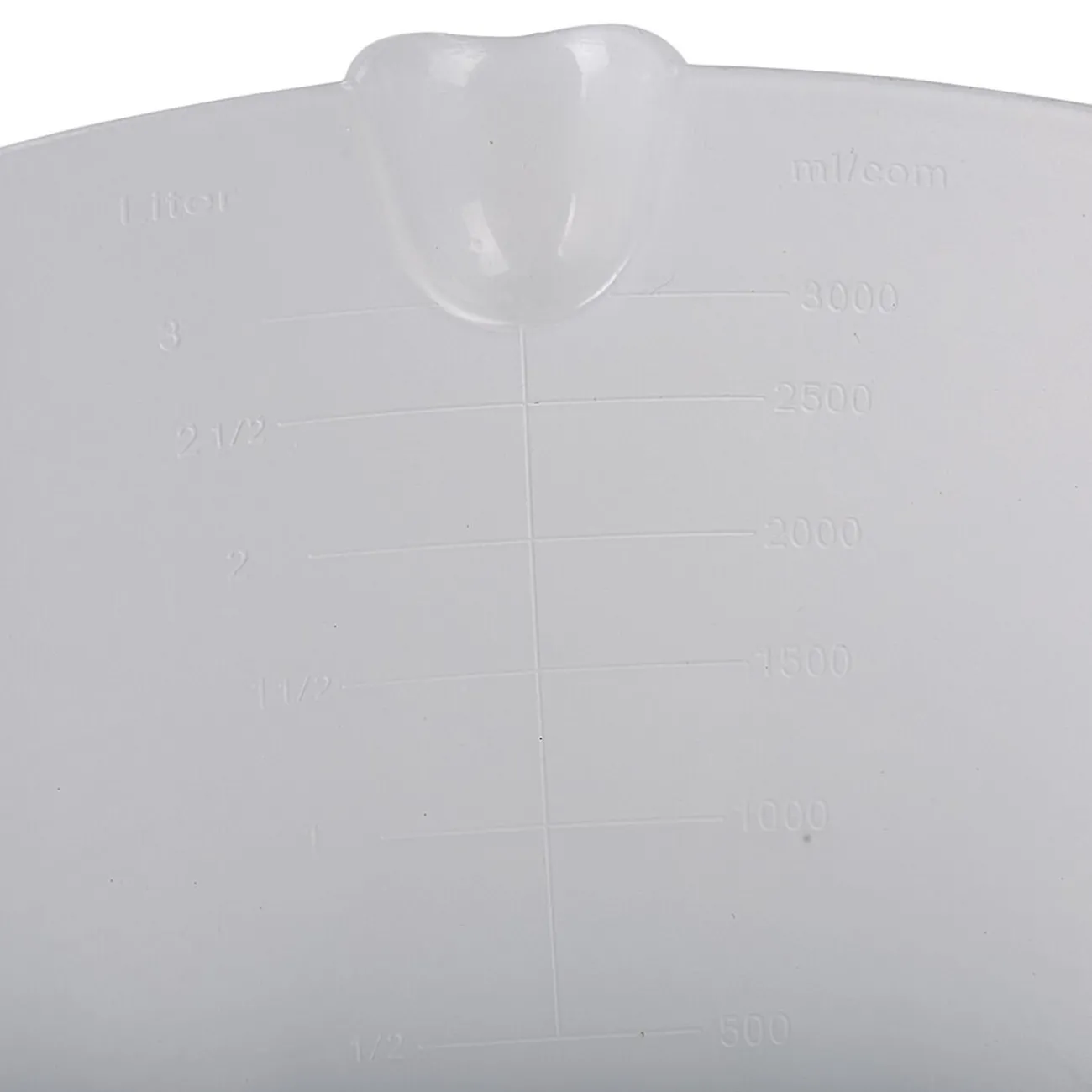 Gifi Bol à mixer plastique avec fond silicone antidérapant ø 27 cm