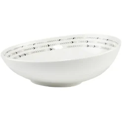 Gifi Bol à salade porcelaine contour Ø20 cm