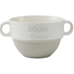 Gifi Bol à soupe en faïence Ø14 x H10 cm