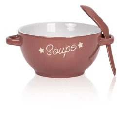 Gifi Bol à soupe et sa cuillère