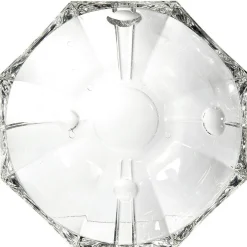 Gifi Bol Berlin octogonal en verre transparent ø 25 cm