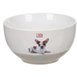 Gifi Bol blanc imprimé chien