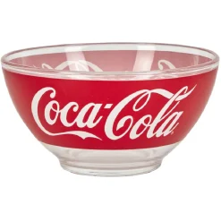 Gifi Bol Coca-Cola transparent rouge et blanc 50 cl