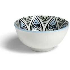 Gifi Bol décor oriental porcelaine Ø11,5xH6cm