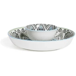 Gifi Bol décor oriental porcelaine Ø11,5xH6cm