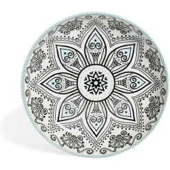 Gifi Bol décor oriental porcelaine Ø23xH4cm