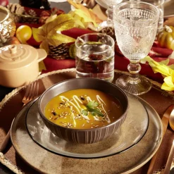 Gifi Bol en céramique noir Ø15xH.6,5cm