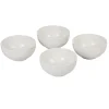 Gifi Bol en céramique uni blanc x4