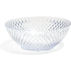 Gifi Bol en plastique transparent effet martelé