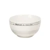 Gifi Bol en porcelaine design Bistrot du Marché