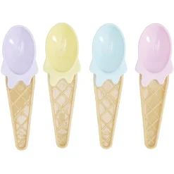 Gifi Bol et cuillère à glace x4