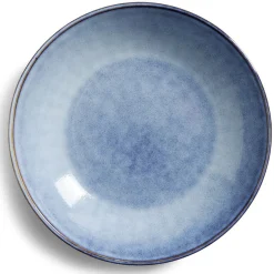 Gifi Bol grès bleu Ø21,5xH5,5cm