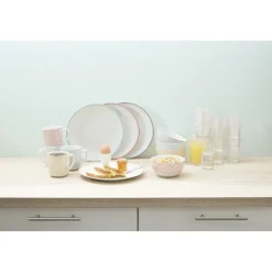 Gifi Bol imprimé carreau de ciment muticolore x4