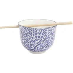 Gifi Bol japonais à Râmen céramique avec baguettes