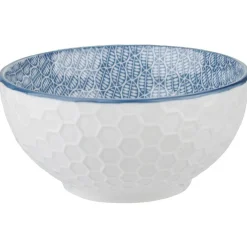 Gifi Bol japonais motif géométrique 4 couleurs x4