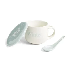 Gifi Bol jumbo 62cl avec cuillère et couvercle winter