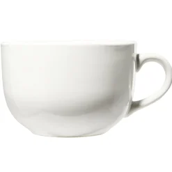 Gifi Bol jumbo Madrid en faïence blanc Ø13xH8,5cm 700ml