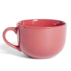 Gifi Bol jumbo Madrid faïence rouge 70cl