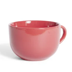 Gifi Bol jumbo Madrid faïence rouge 70cl