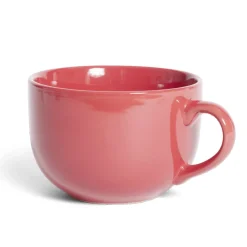 Gifi Bol jumbo Madrid faïence rouge 70cl