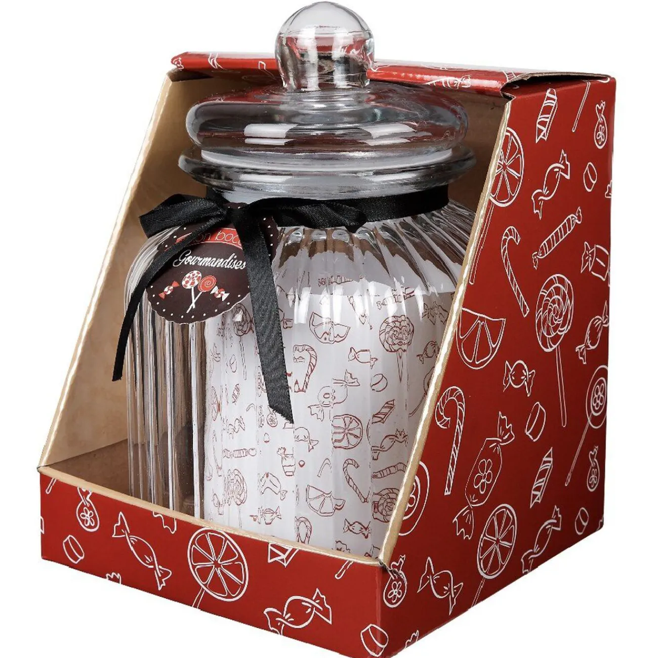 Gifi Bonbonnière en verre