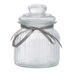 Gifi Bonbonnière en verre transparent 0,6L