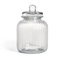 Gifi Bonbonnière en verre ø17,5xH27,5cm