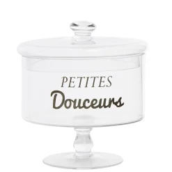 Gifi Bonbonnière sur pied transparente Petites douceurs