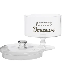 Gifi Bonbonnière sur pied transparente Petites douceurs