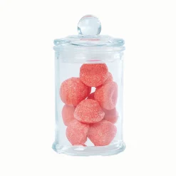 Gifi Bonbonnière transparente avec couvercle verre 15 cl x5