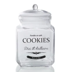 Gifi Bonbonnière transparente design cookies