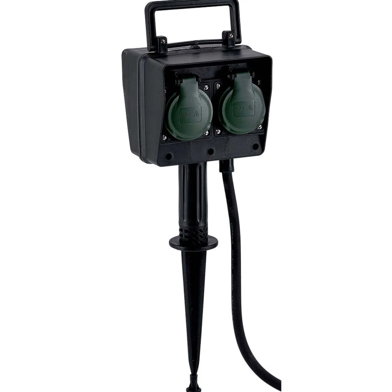 Gifi Accessoires Électriques^Borne 4 prises à planter