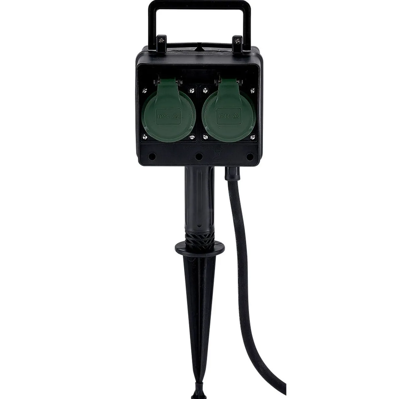 Gifi Accessoires Électriques^Borne 4 prises à planter