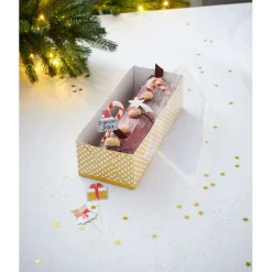 Gifi Boîte à bûche en carton