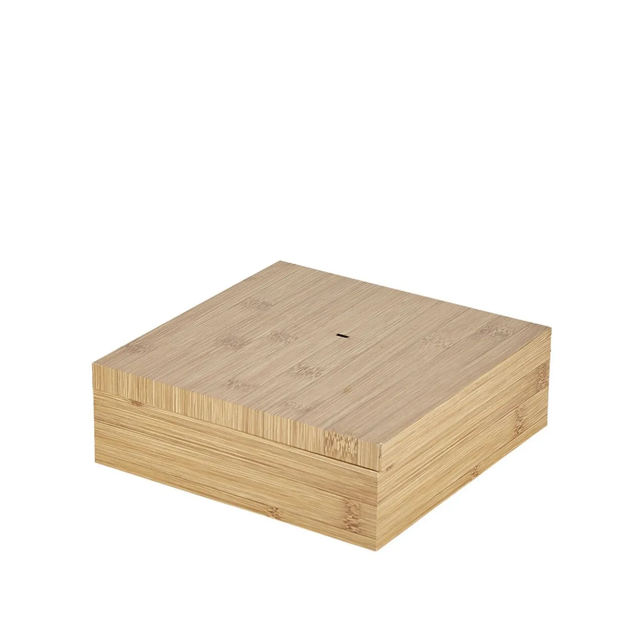 Gifi Aménagement Salle De Bain^Boîte à bijoux avec miroir à led en bambou