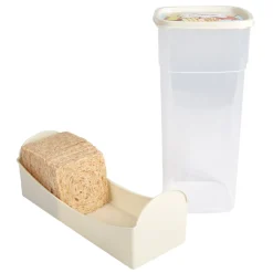 Gifi Boîte à brioches et pains de mie avec couvercle décoré