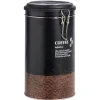 Gifi Boîte à café ronde en étain avec couvercle plastique - Ø11xH.20cm