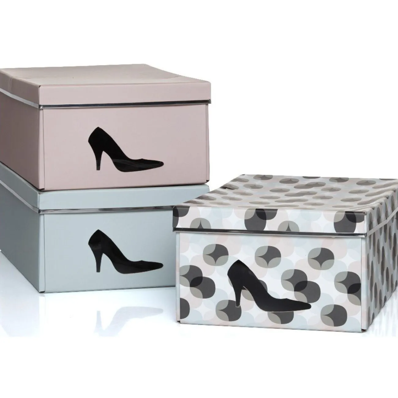 Gifi Rangement|Boîte à chaussures femme x3