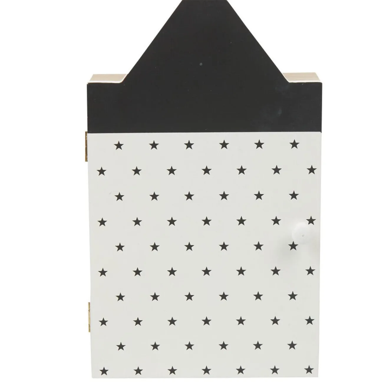 Gifi Rangement|Boîte à clé maison blanc et noir