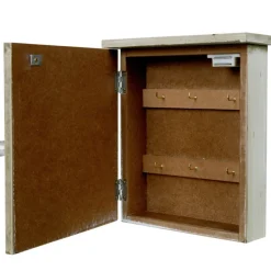 Gifi Rangement|Boîte à clef beige à motifs