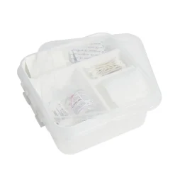 Gifi Rangement|Boîte à compartiments 2 niveaux de rangement 26x25xH11cm