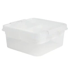 Gifi Rangement|Boîte à compartiments 2 niveaux de rangement 26x25xH11cm