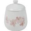 Gifi Nettoyage Et Entretien|Boîte à coton blanche design fleur cerisier rose
