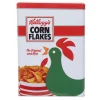 Gifi Boîte à céréales en métal Kellogg's Corn flakes motif coq