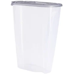 Gifi Boîte à céréales gris et blanc 2L