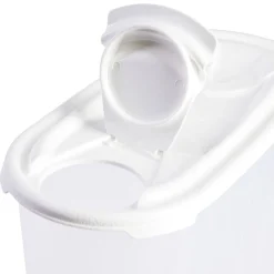 Gifi Boîte à céréales gris et blanc 2L