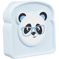 Gifi Boîte à goûter enfant design panda bleu ou rose